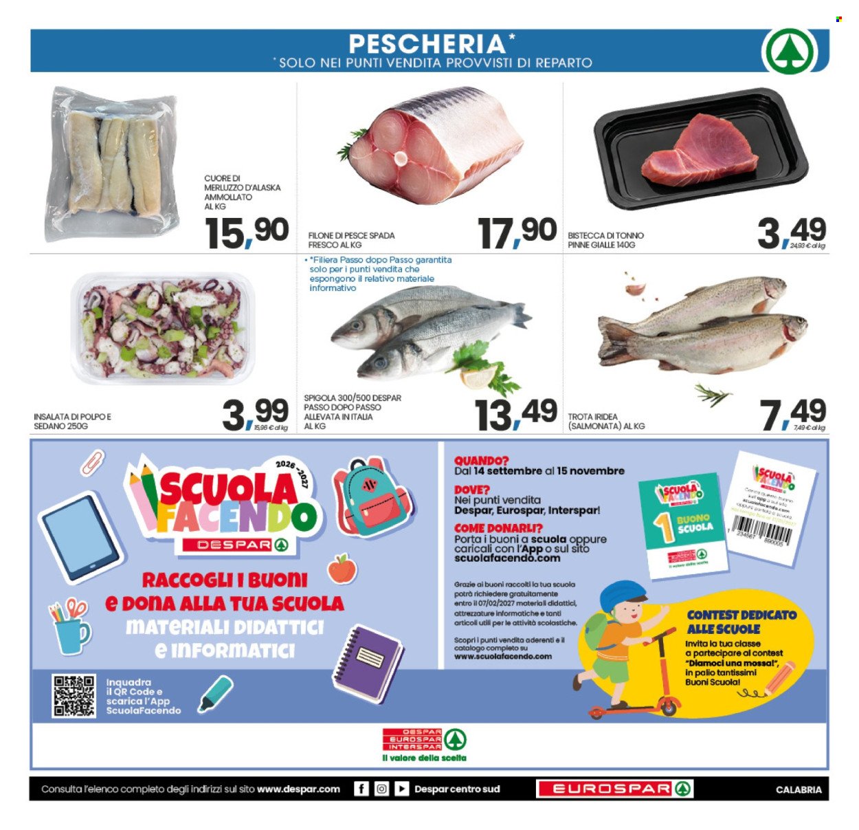 Volantino EUROSPAR - Da giovedì 22 2026