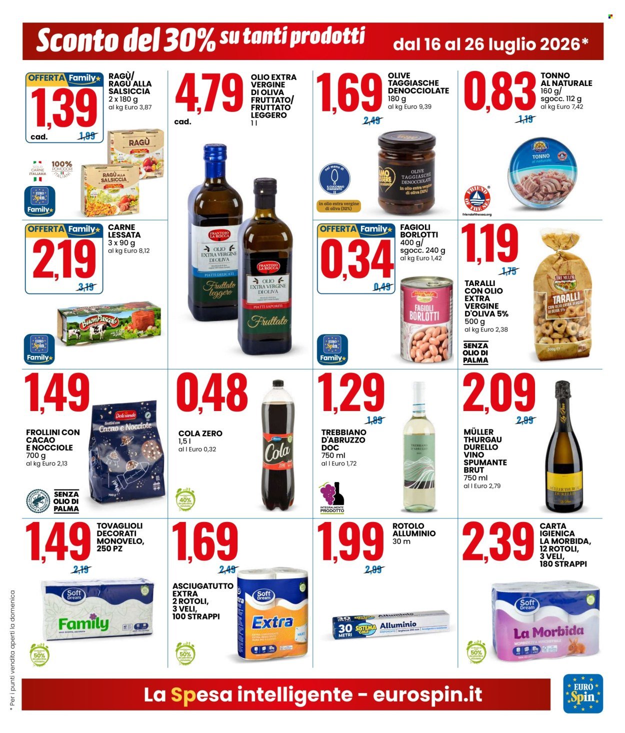 Volantino EUROSPIN - Da giovedì 16 2026