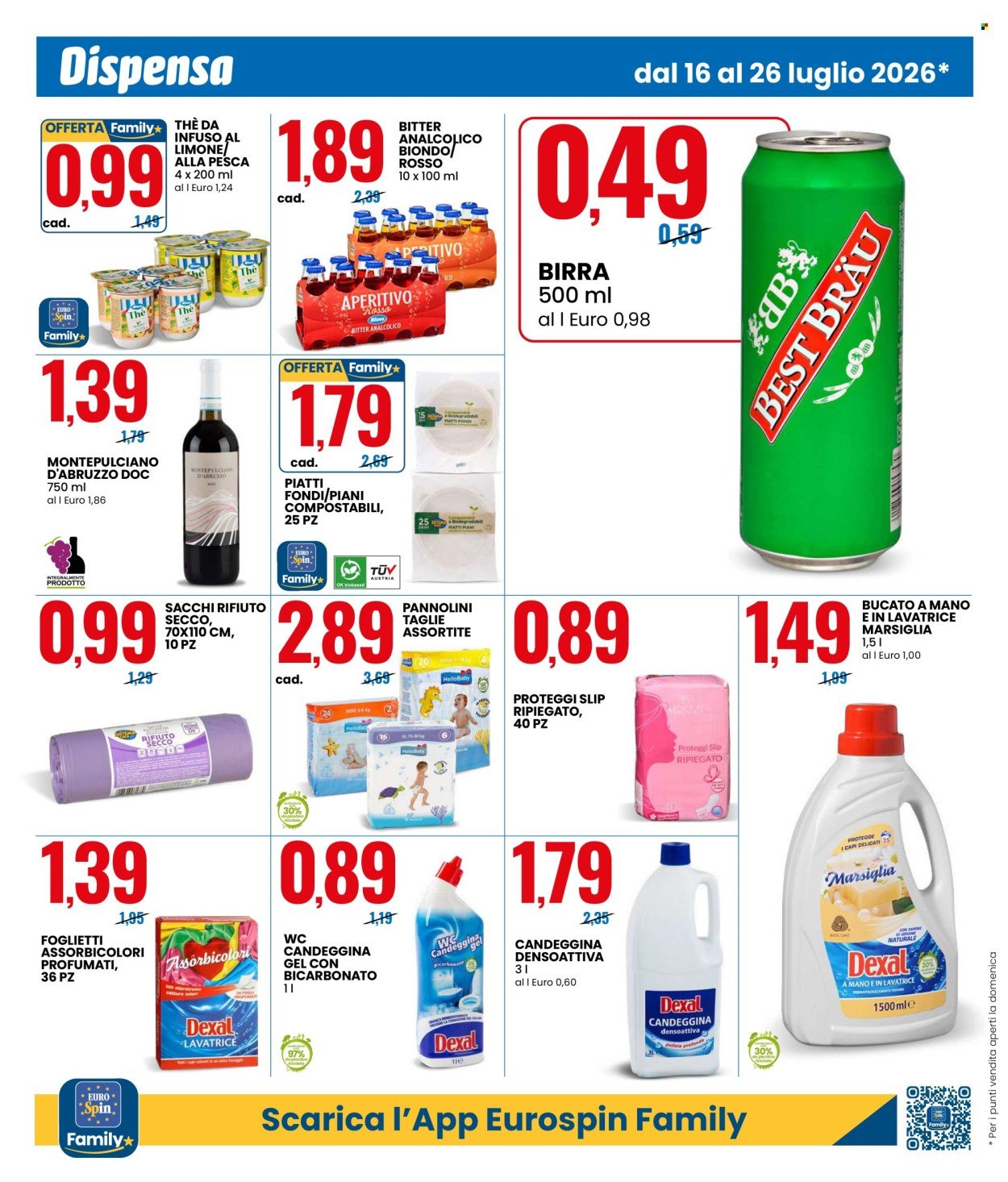 Volantino EUROSPIN - Da giovedì 16 2026