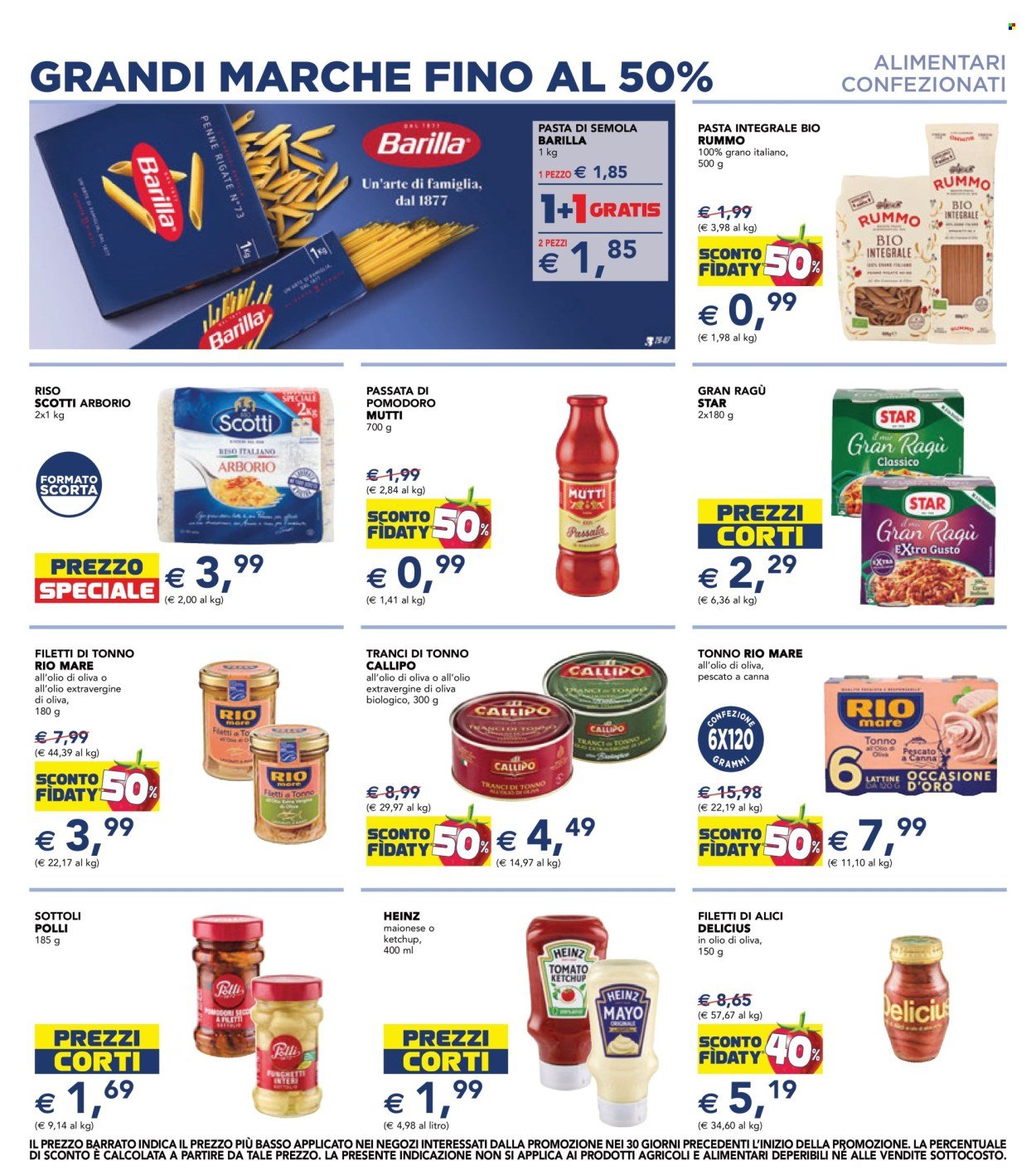 Volantino ESSELUNGA - Grandi Marche fino al 50%