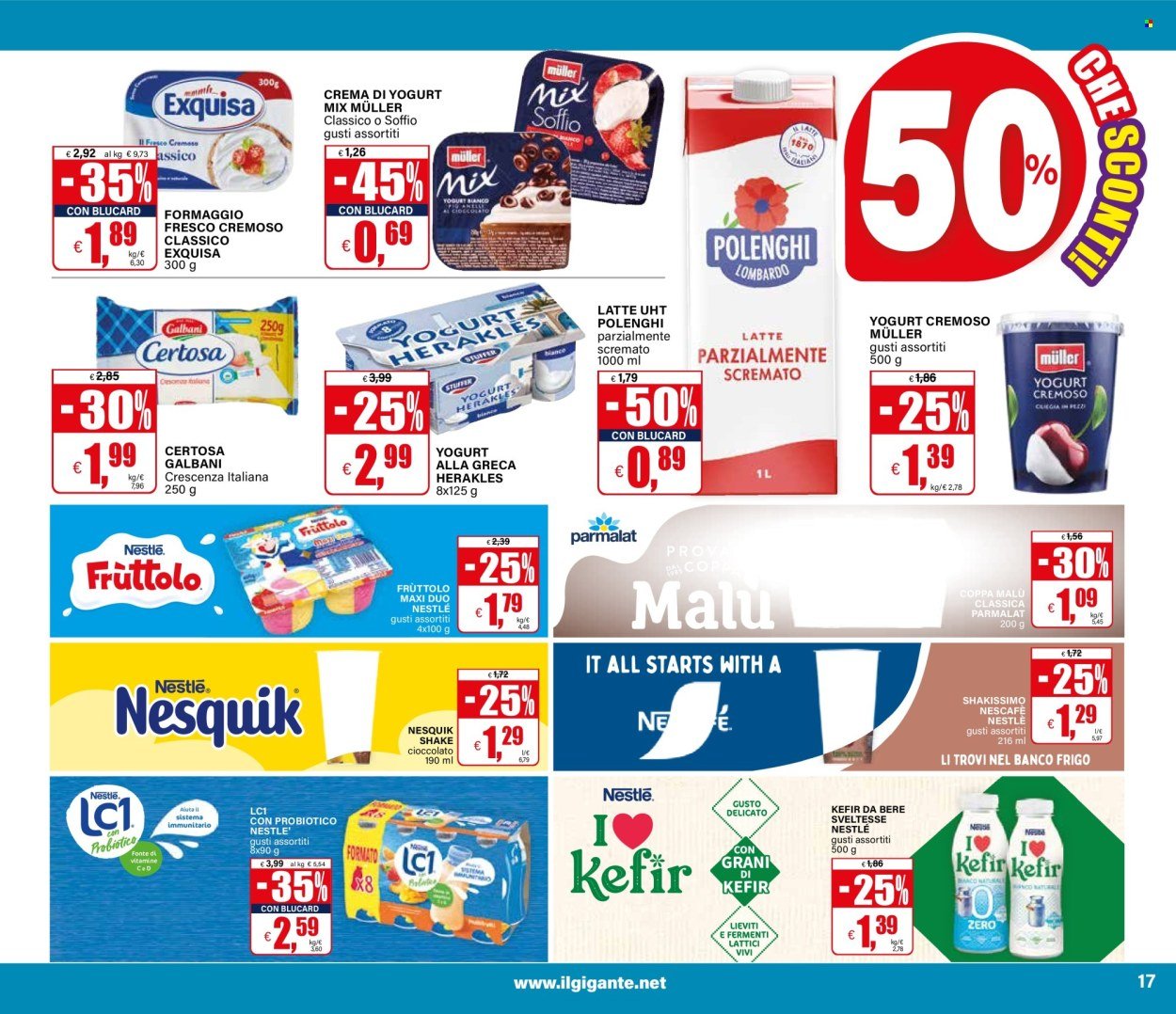 Volantino IL GIGANTE - Che sconti!