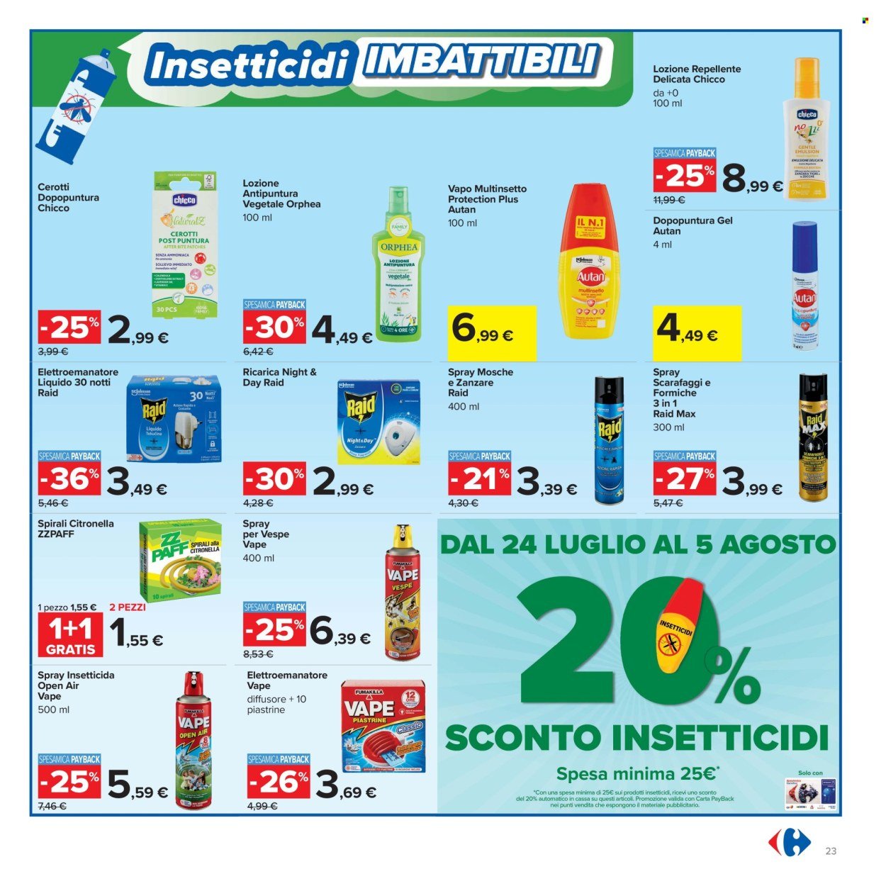 Volantino CARREFOUR - Da venerdì 24 luglio 2026