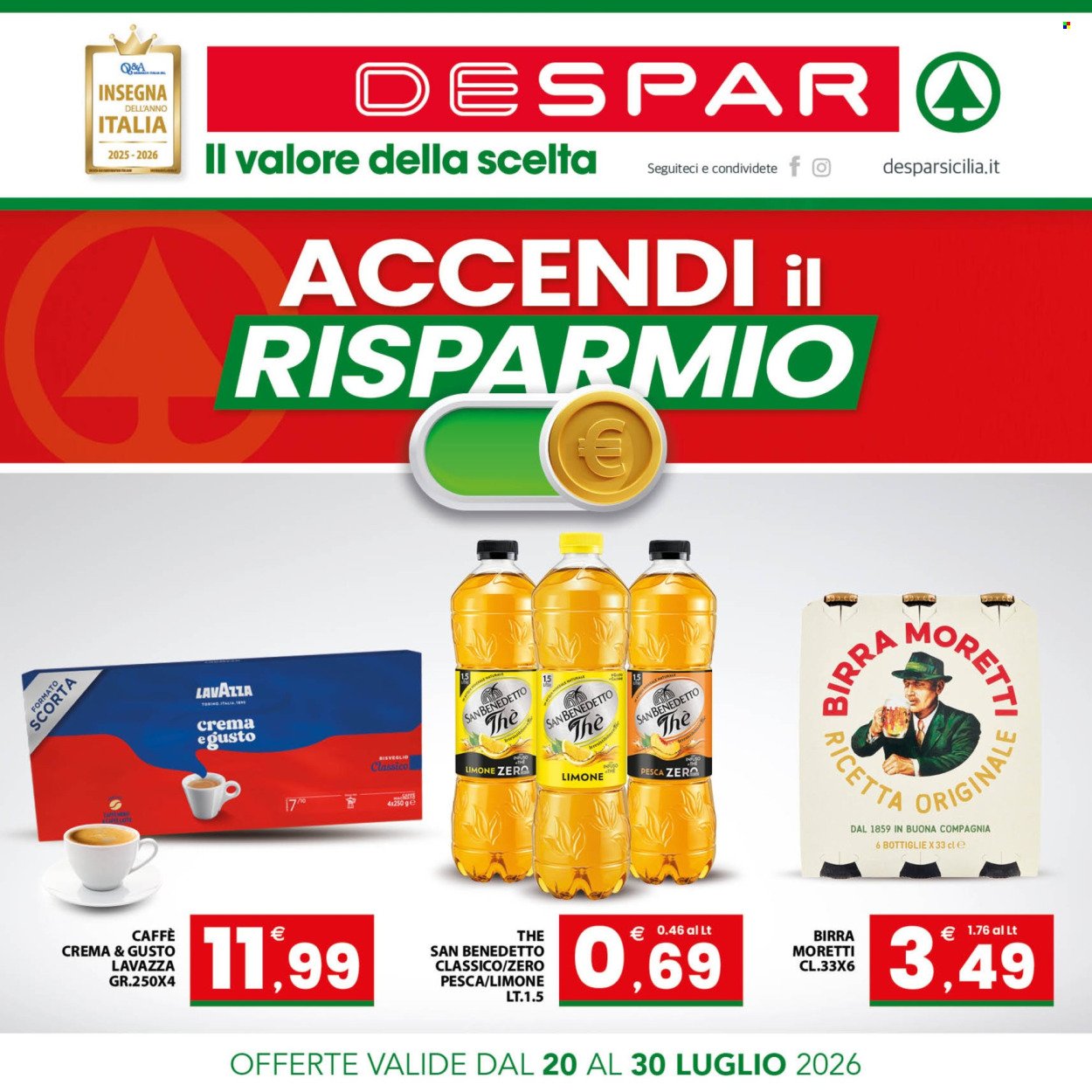 Volantino DESPAR - Da lunedì 20 2026