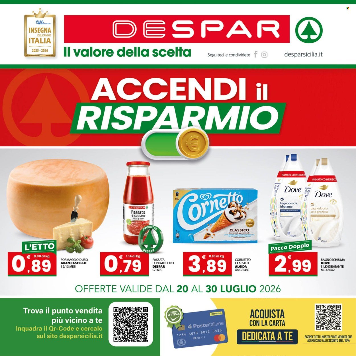 Volantino DESPAR - Da lunedì 20 2026