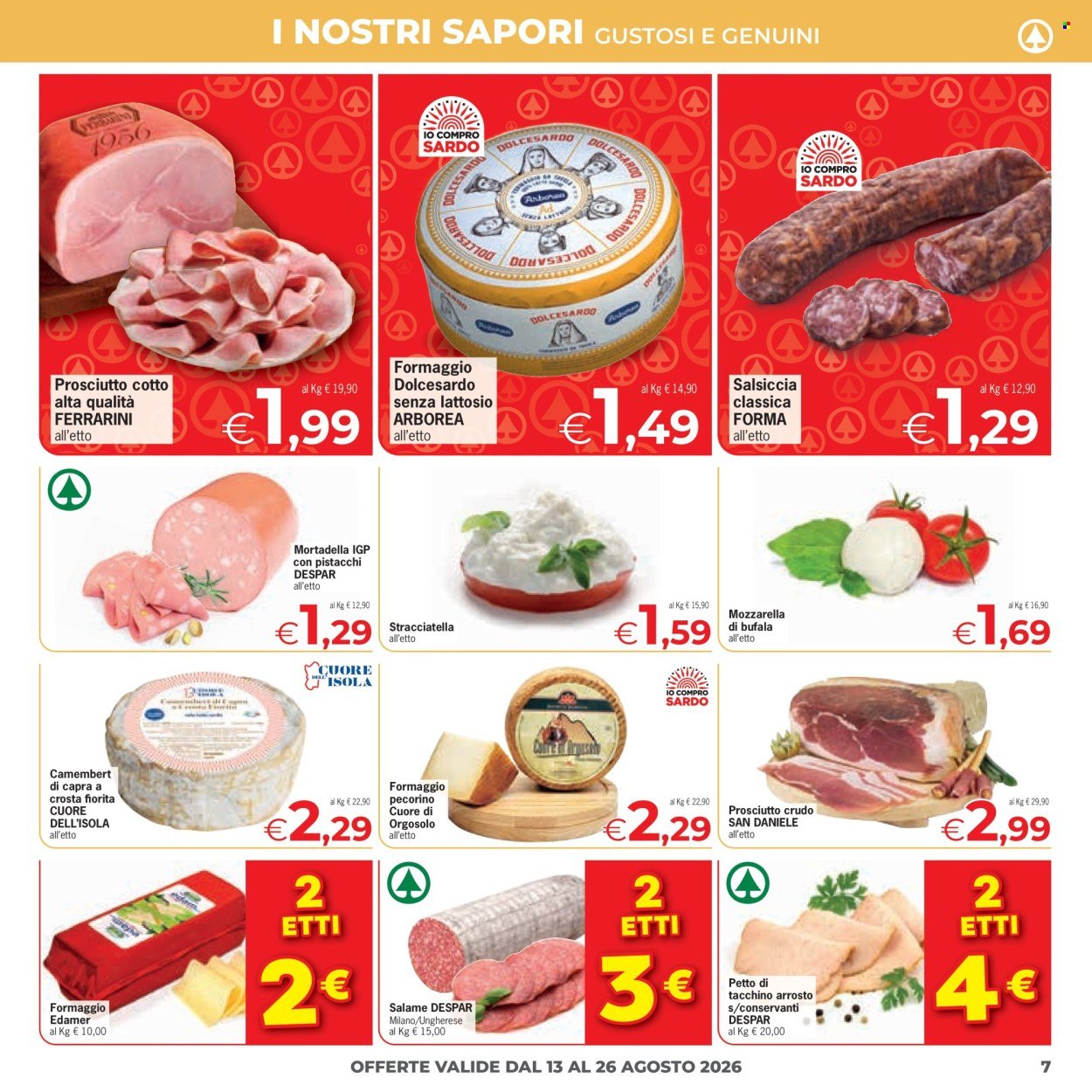 Volantino DESPAR - Offerte di Ferraosto