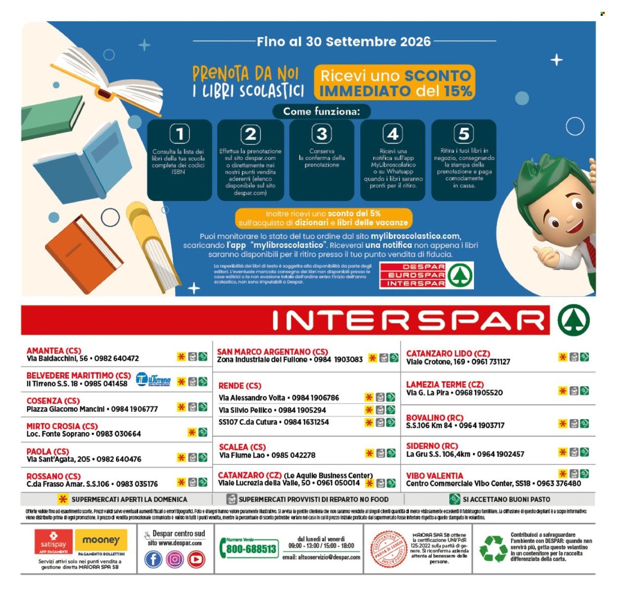 Volantino INTERSPAR - Da giovedì 10 2026
