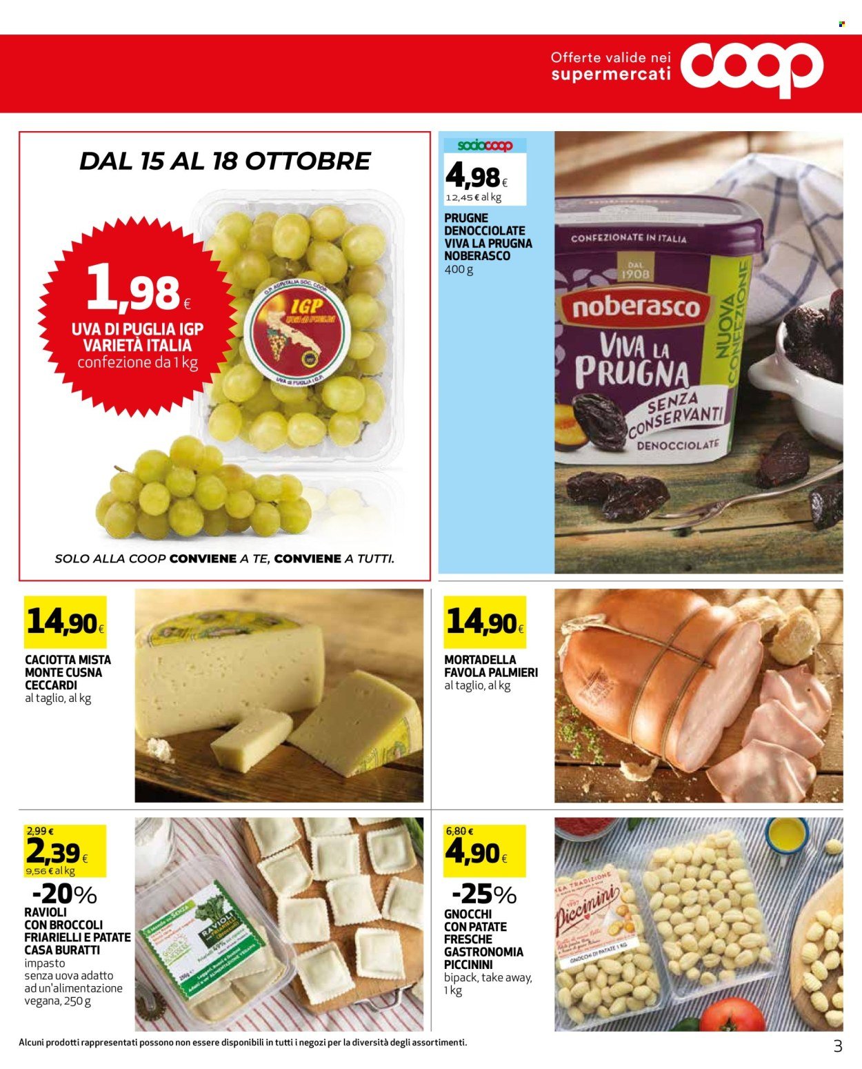 Volantino COOP - Prezzi ribassati soci