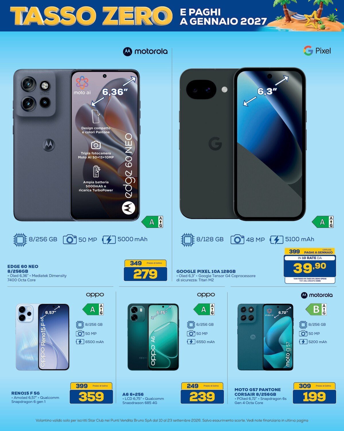 Volantino EURONICS - PER QUEST'ANNO NON PAGARE