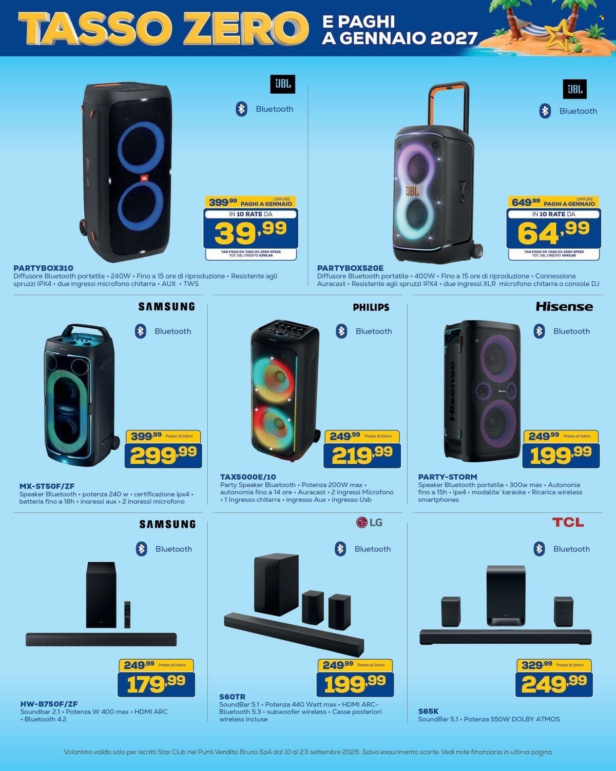 Volantino EURONICS - PER QUEST'ANNO NON PAGARE