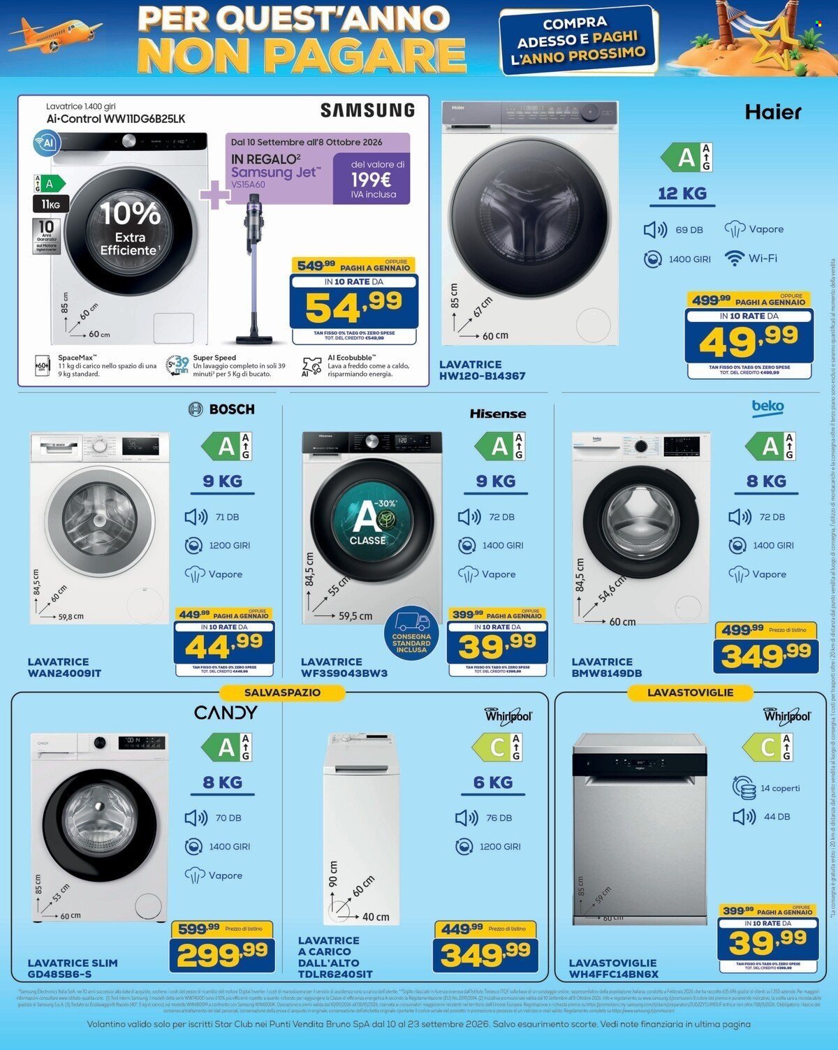 Volantino EURONICS - PER QUEST'ANNO NON PAGARE