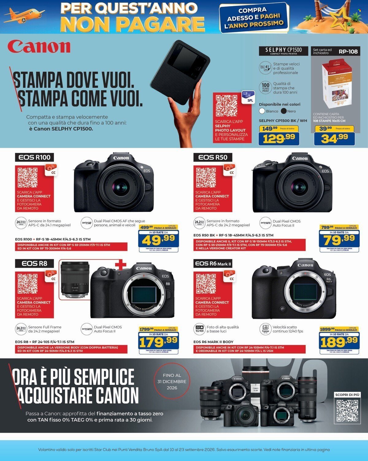 Volantino EURONICS - PER QUEST'ANNO NON PAGARE