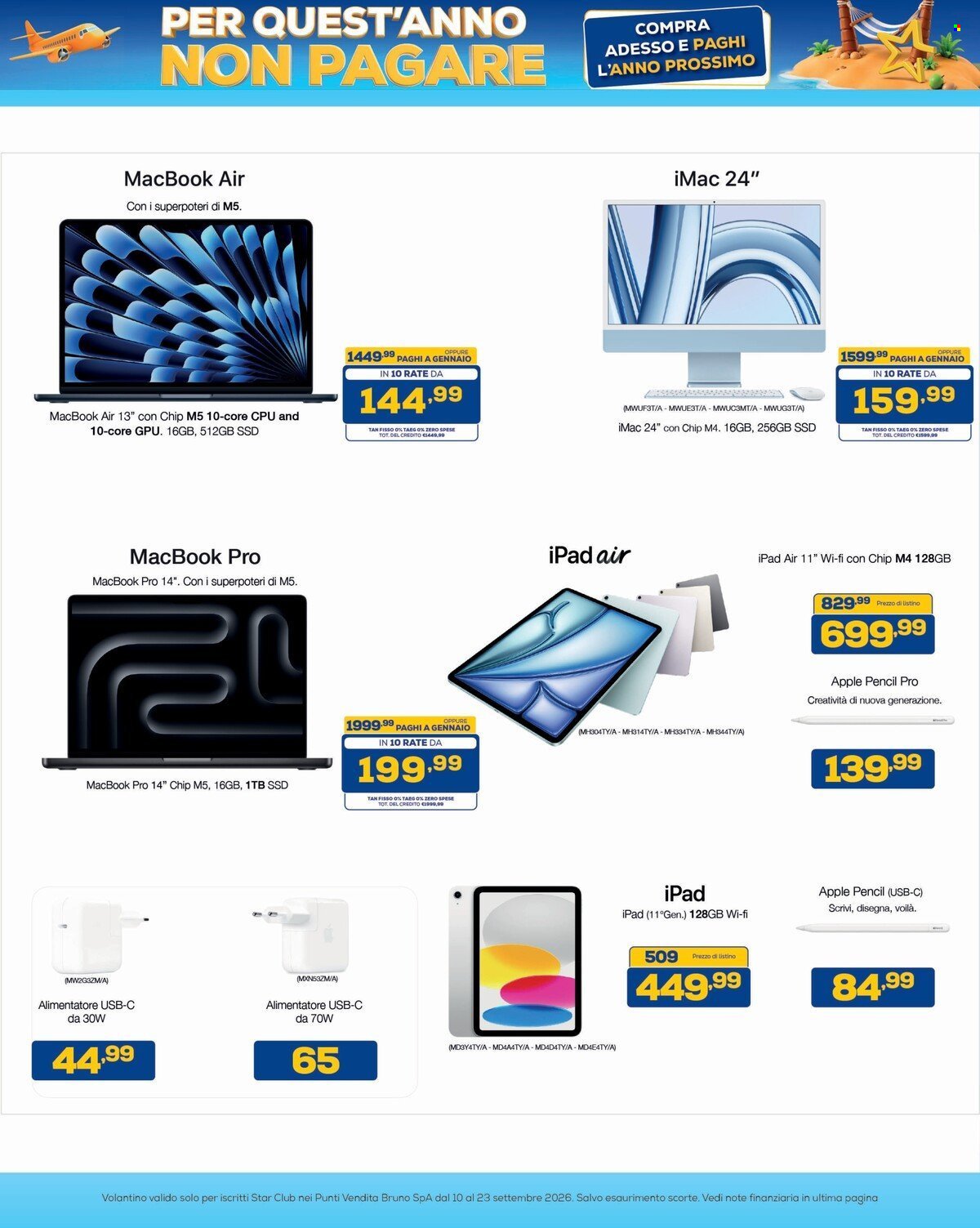 Volantino EURONICS - PER QUEST'ANNO NON PAGARE