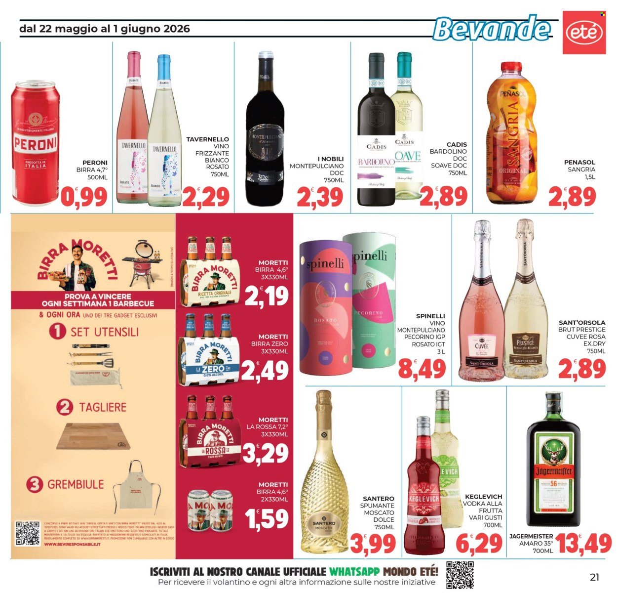 Volantino ETÉ - Da venerdì 22 maggio 2026