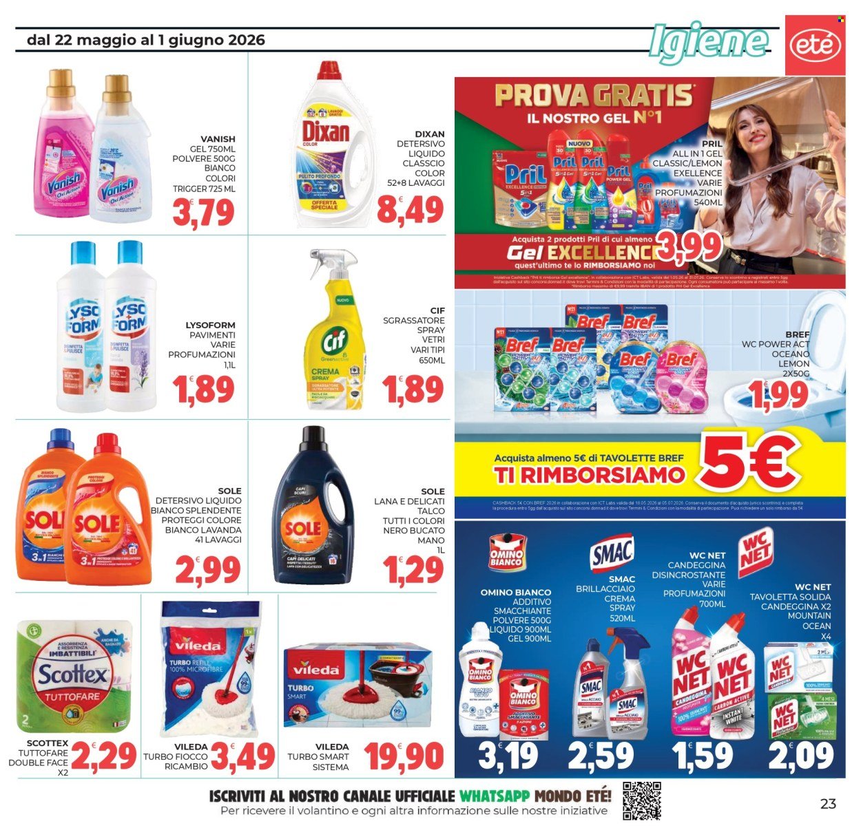Volantino ETÉ - Da venerdì 22 maggio 2026
