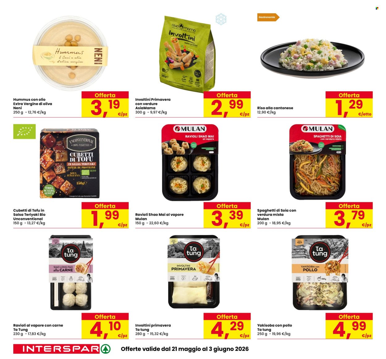 Volantino INTERSPAR - Lasciati sorprendere dai sapori asiatici (2026-05-21 - 2026-06-03)