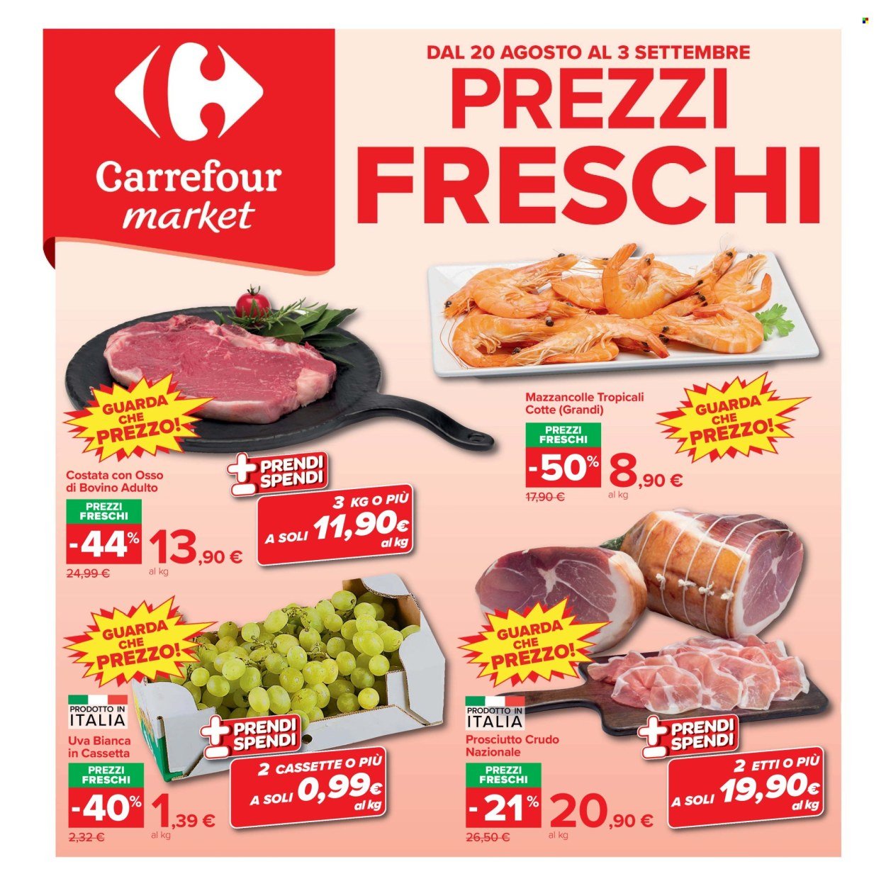 Volantino CARREFOUR - Da giovedì 20 agosto 2026
