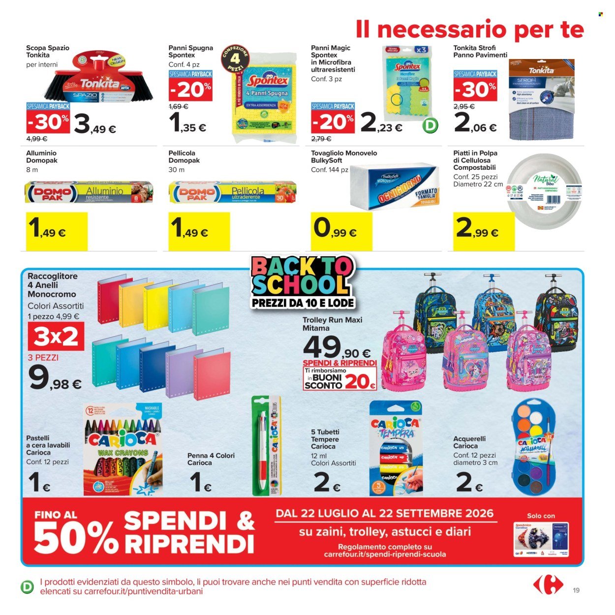 Volantino CARREFOUR - Da giovedì 20 agosto 2026