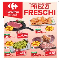 Volantino CARREFOUR - Da giovedì 20 agosto 2026