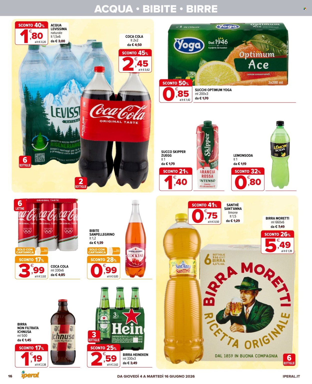 Volantino IPERAL - Sconti 50% per l'estate