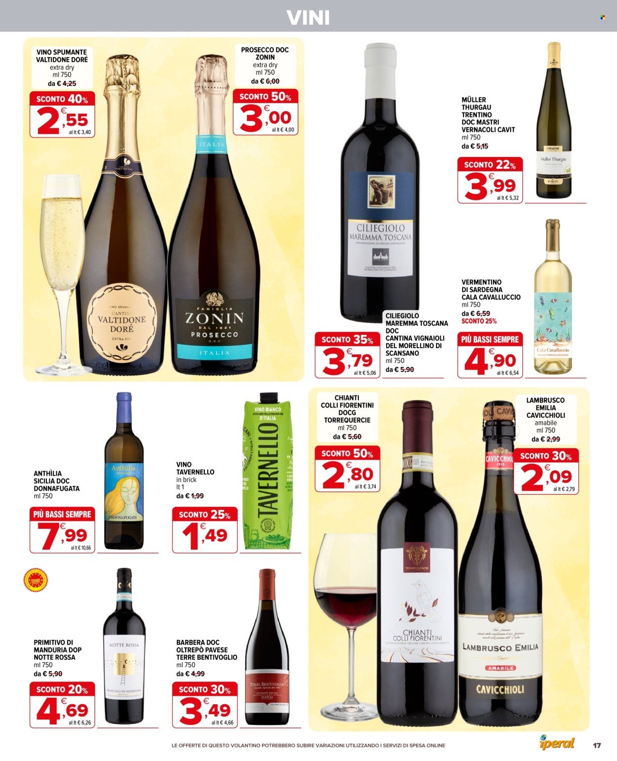 Volantino IPERAL - Sconti 50% per l'estate