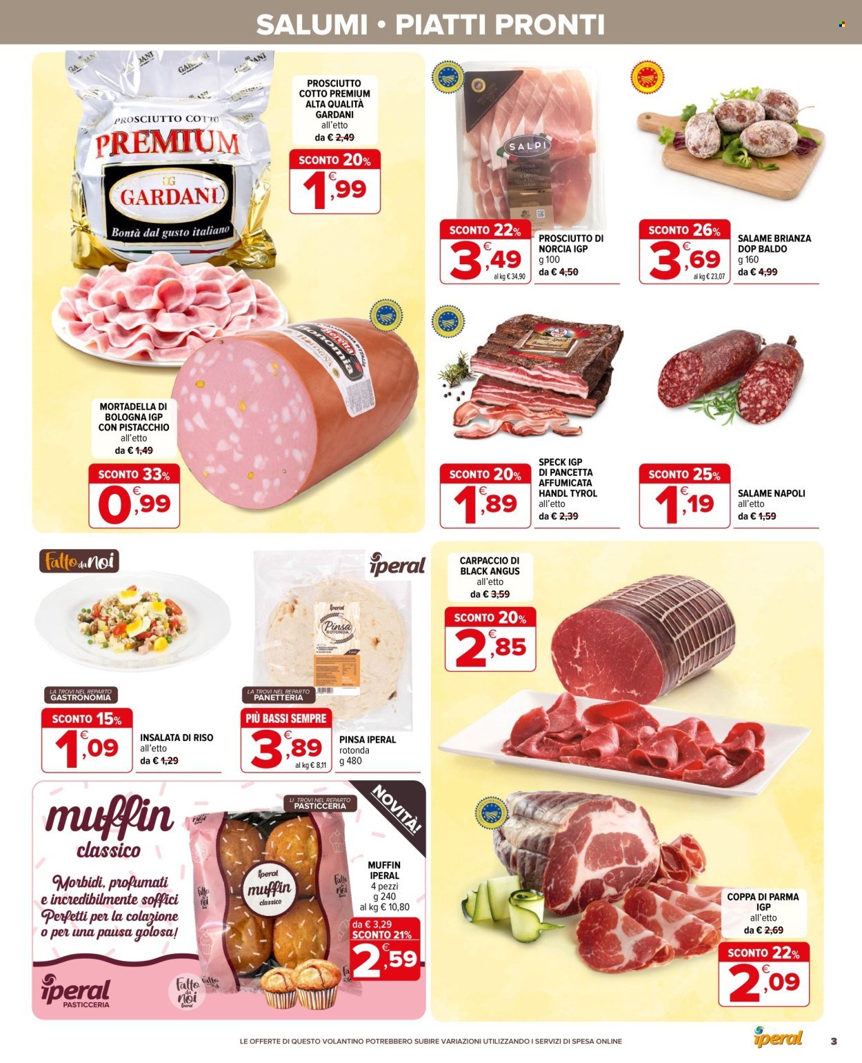 Volantino IPERAL - Sconti 50% per l'estate