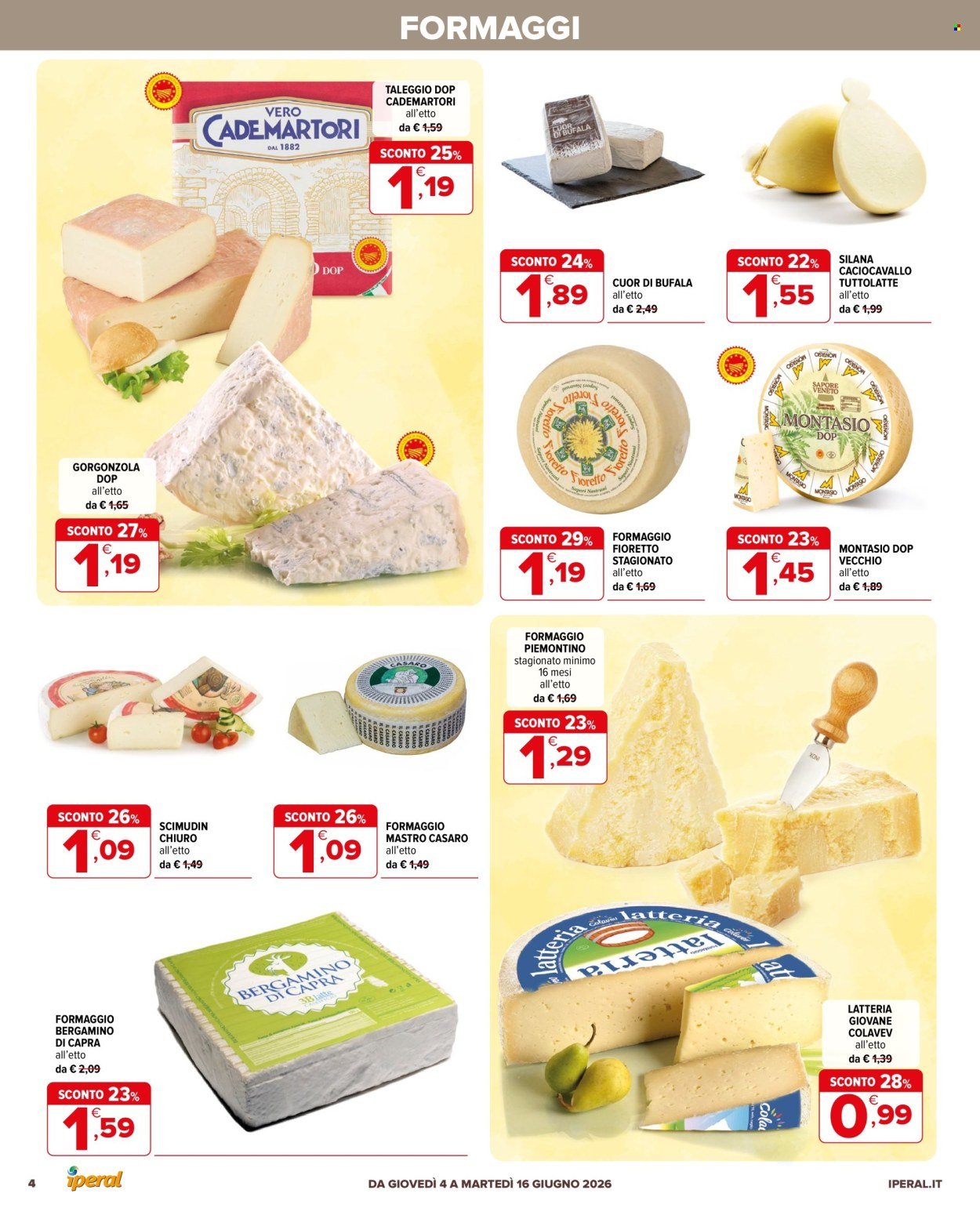Volantino IPERAL - Sconti 50% per l'estate