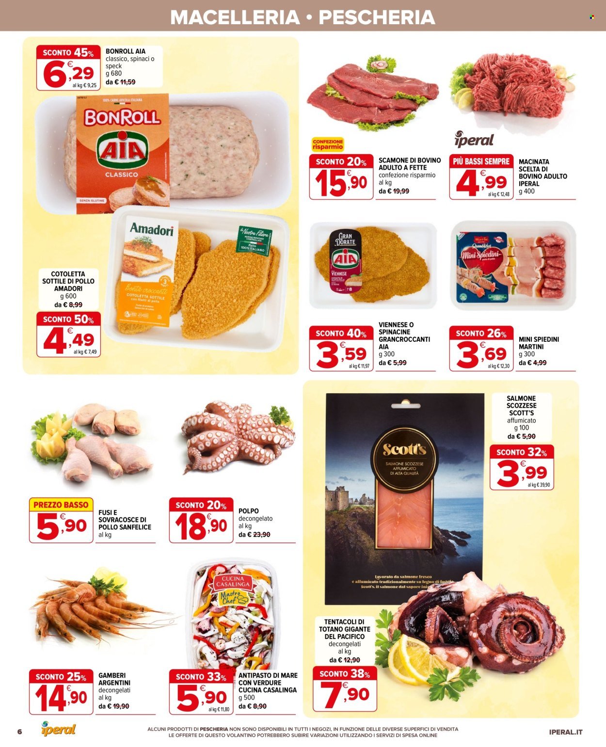 Volantino IPERAL - Sconti 50% per l'estate