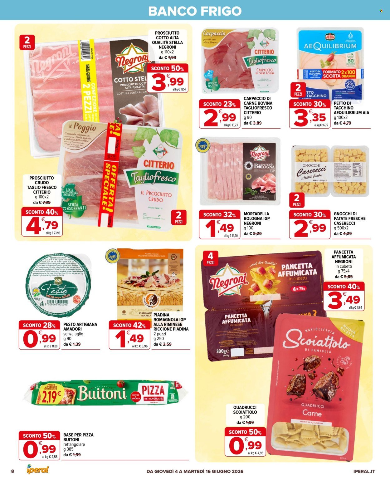 Volantino IPERAL - Sconti 50% per l'estate