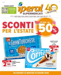Volantino IPERAL - Sconti 50% per l'estate