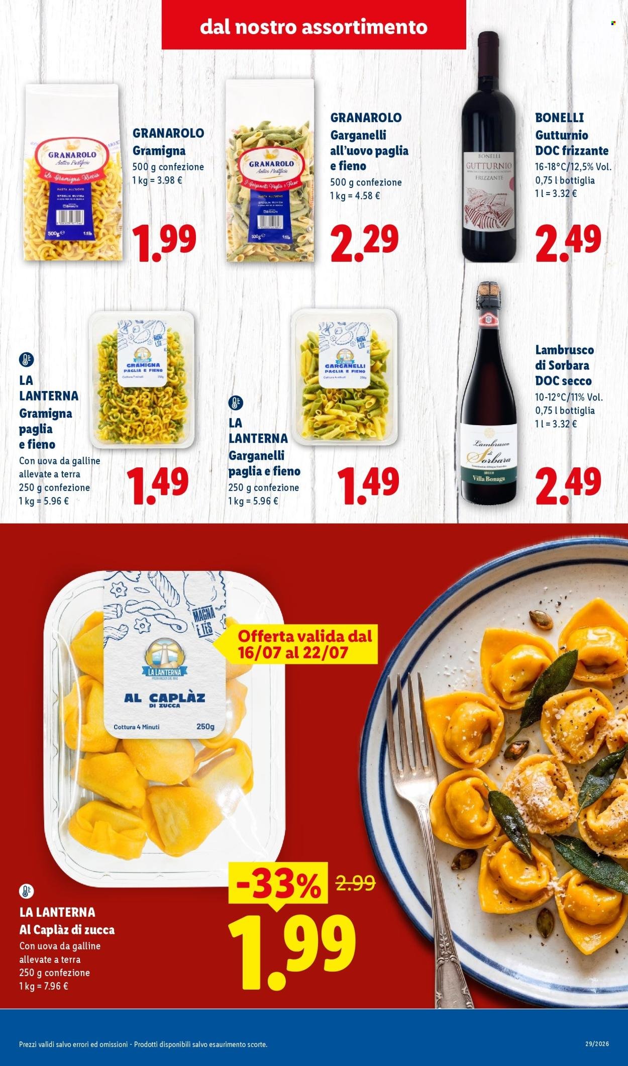 Volantino LIDL - Sapori dell'Emilia Romagna