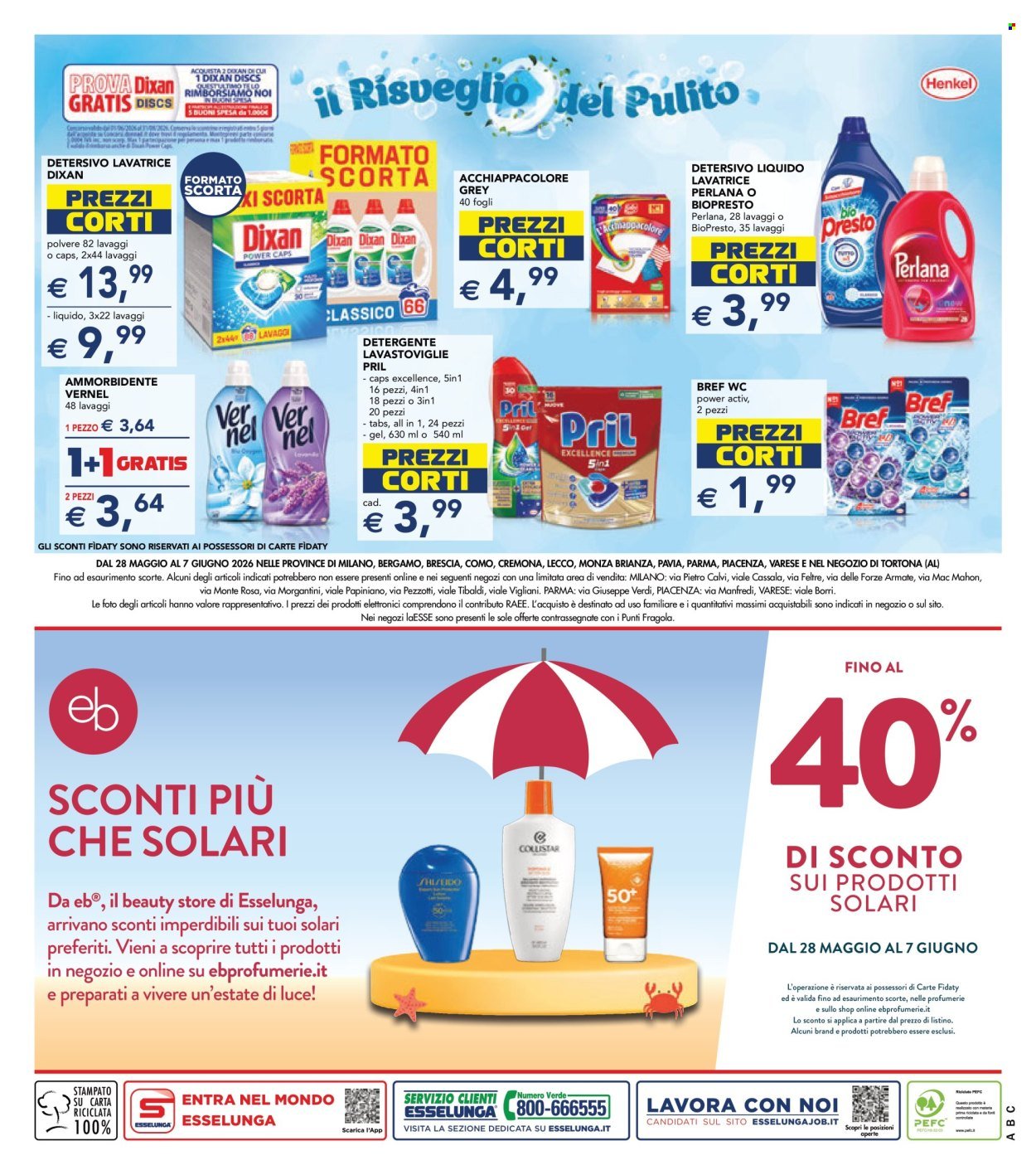 Volantino ESSELUNGA - 30/40/50% (2026-05-28 - 2026-06-07)