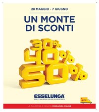 Volantino ESSELUNGA - 30/40/50% (2026-05-28 - 2026-06-07)