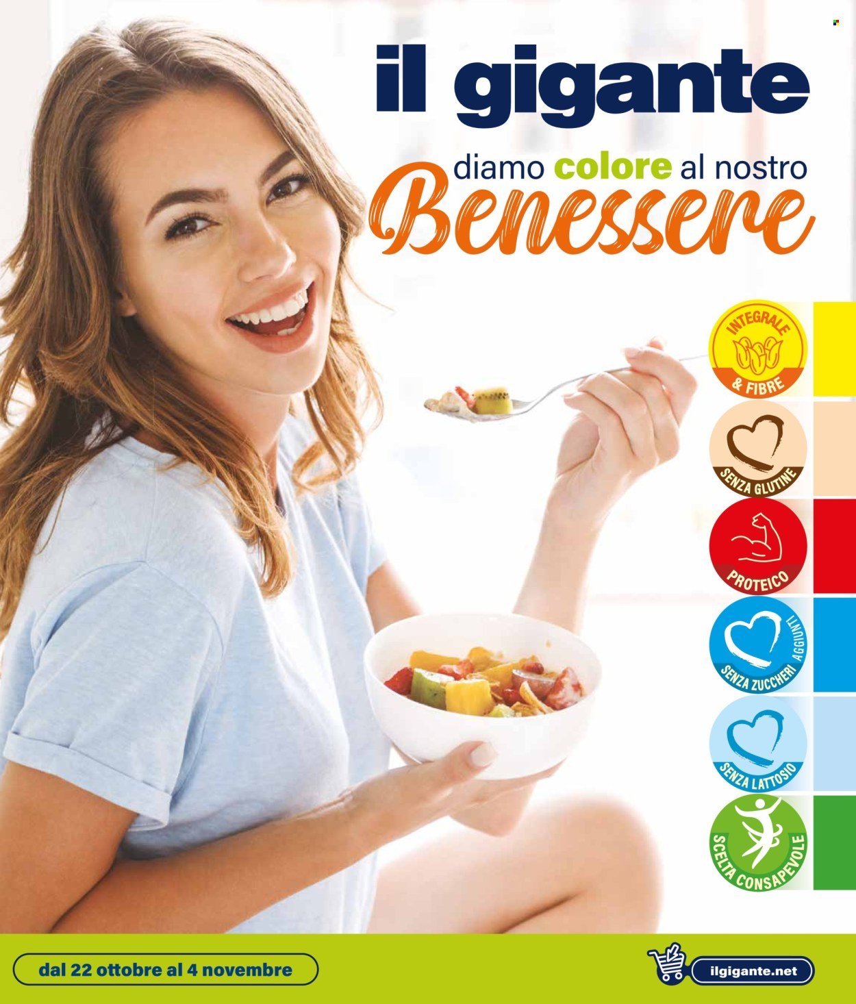 Volantino IL GIGANTE - Diamo colore al nostro benessere