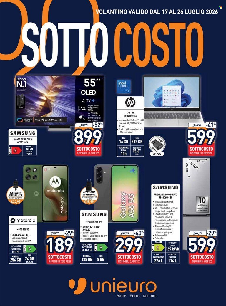 Volantino UNIEURO - Sottocosto