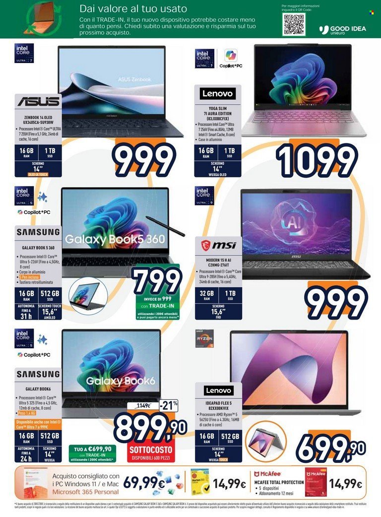 Volantino UNIEURO - Sottocosto