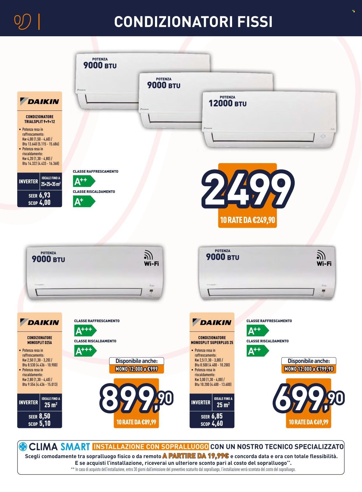 Volantino UNIEURO - Speciale Clima