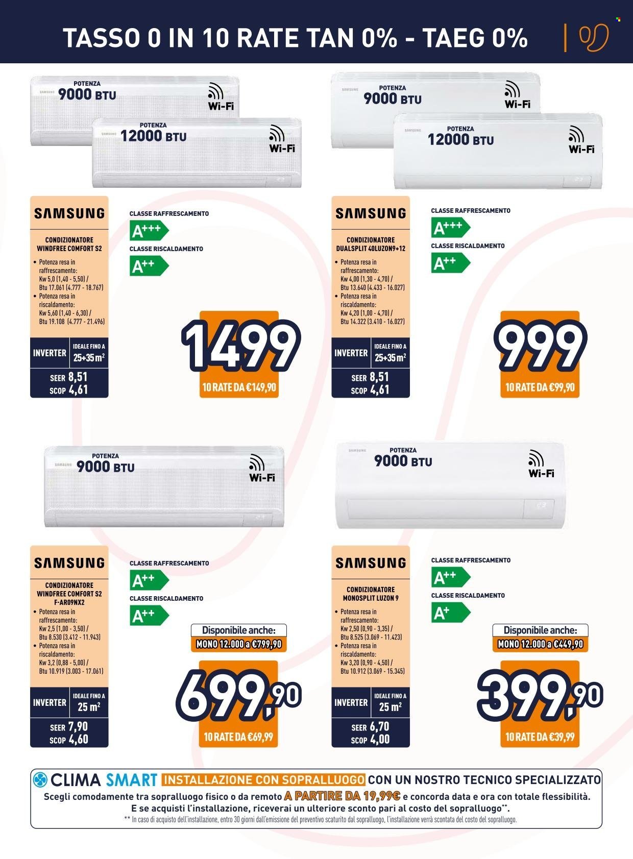 Volantino UNIEURO - Speciale Clima