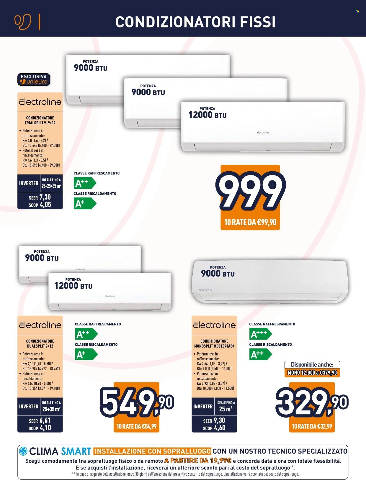 Volantino UNIEURO - Speciale Clima