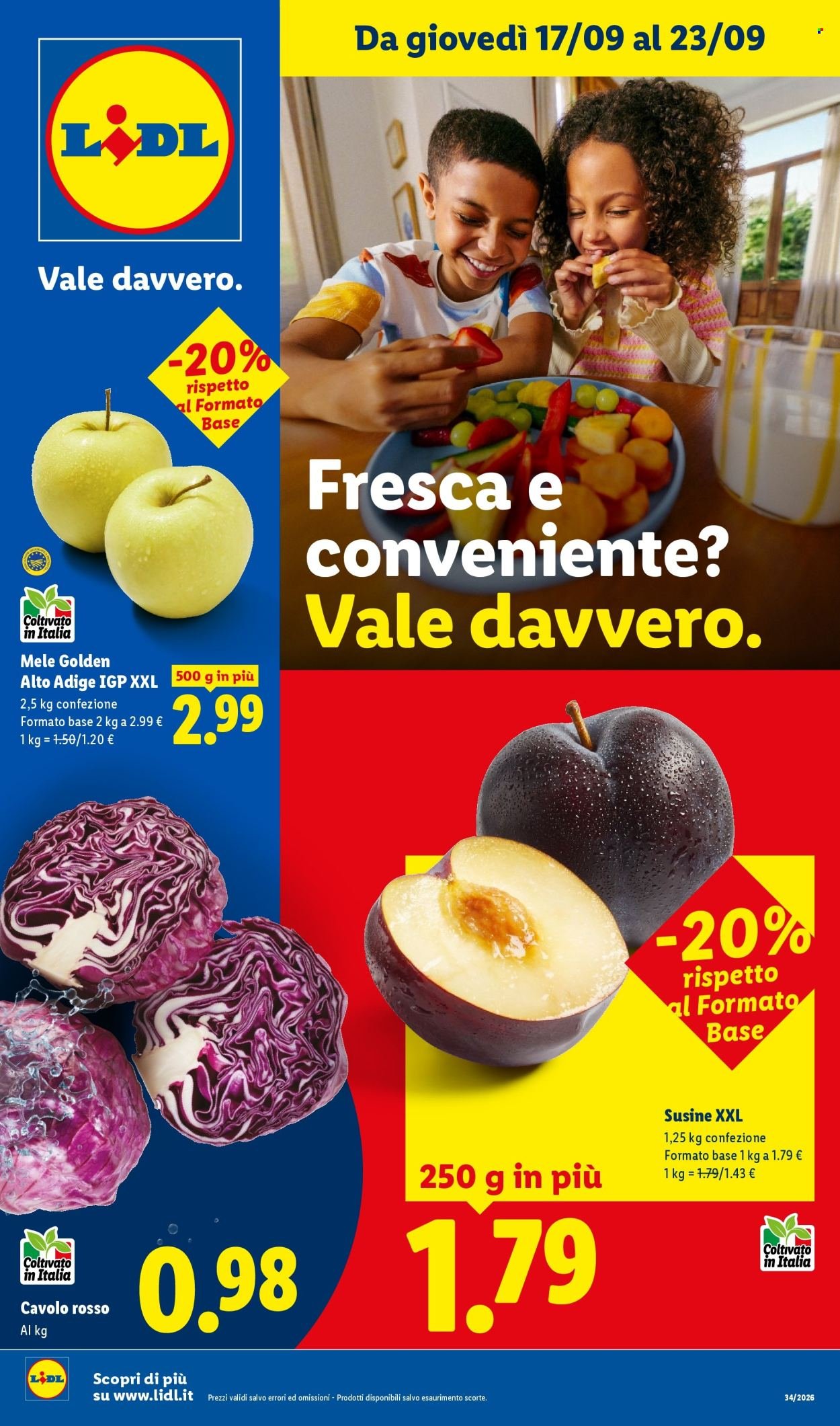 Volantino LIDL - Fresca e conveniente