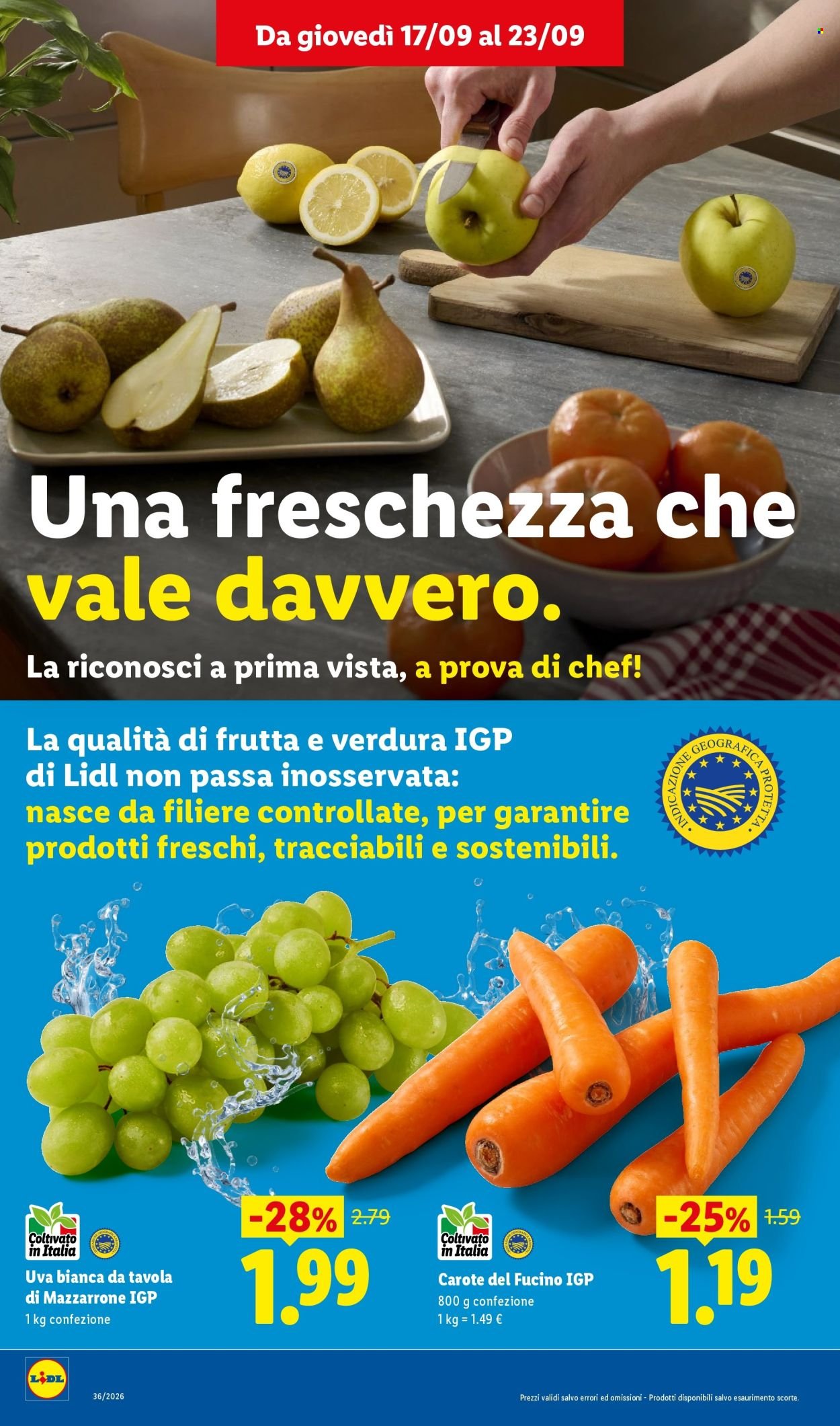 Volantino LIDL - Fresca e conveniente