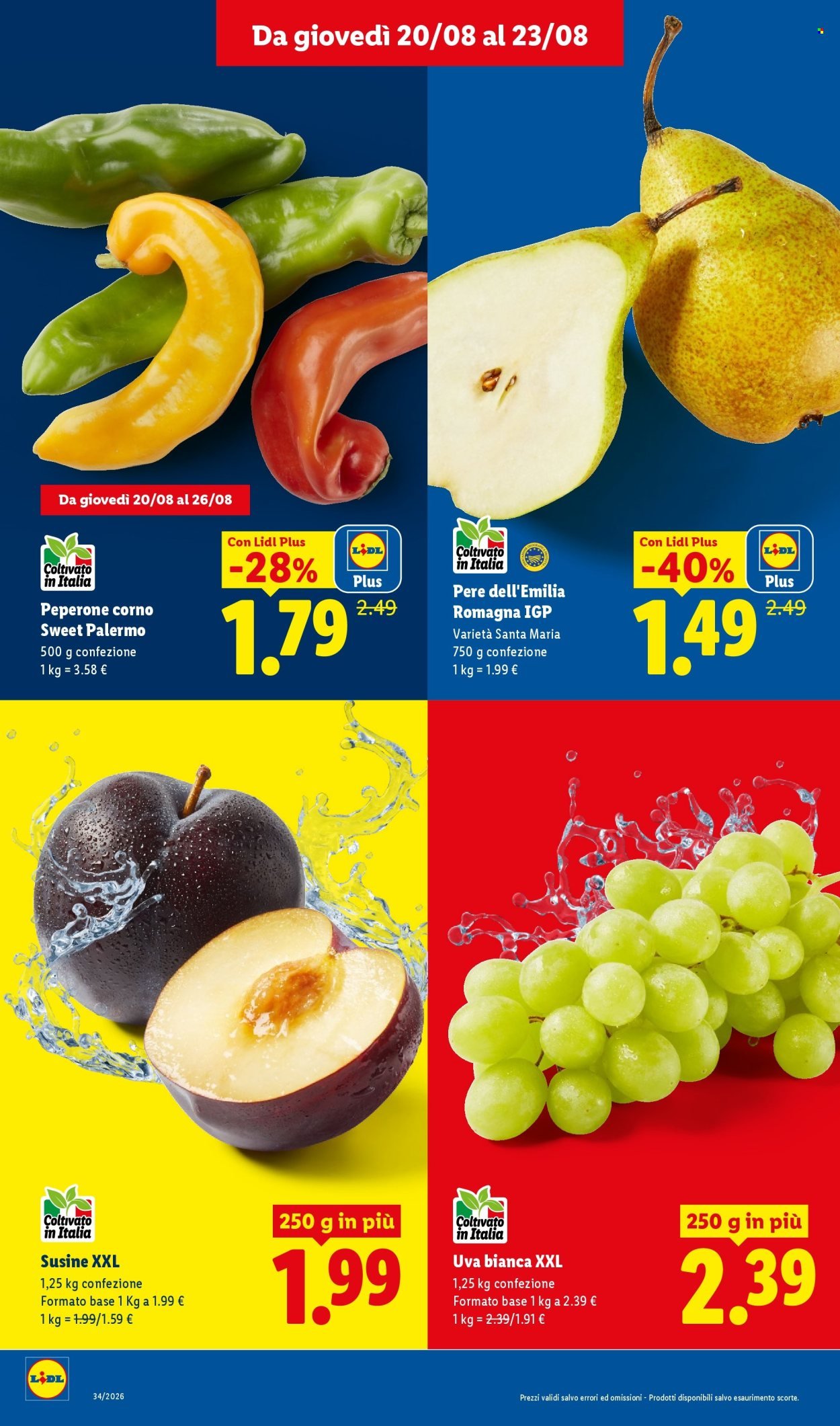 Volantino LIDL - Fresca e conveniente