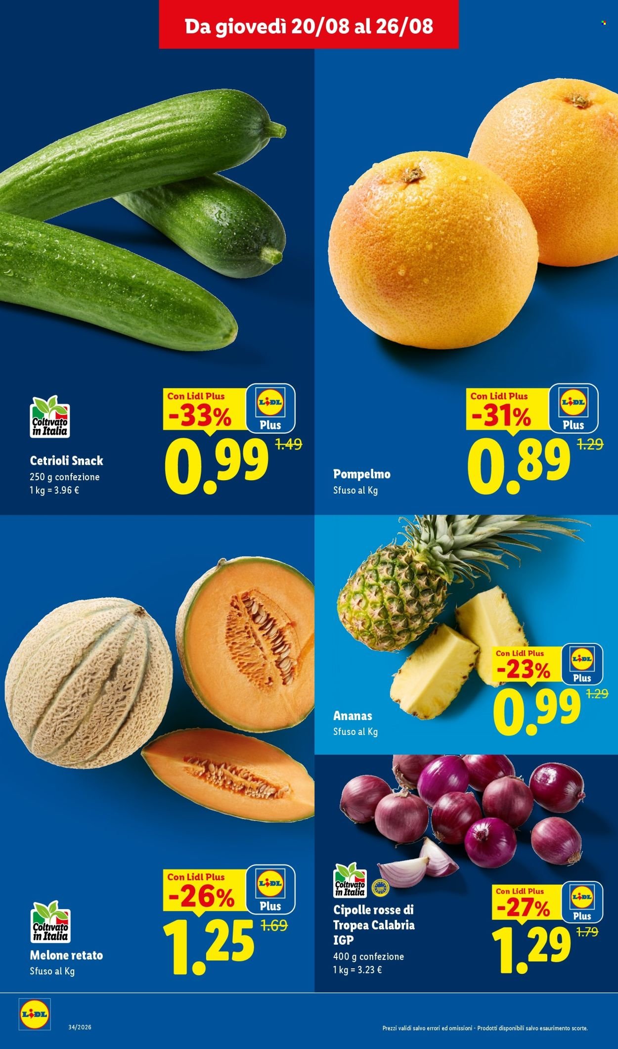 Volantino LIDL - Fresca e conveniente