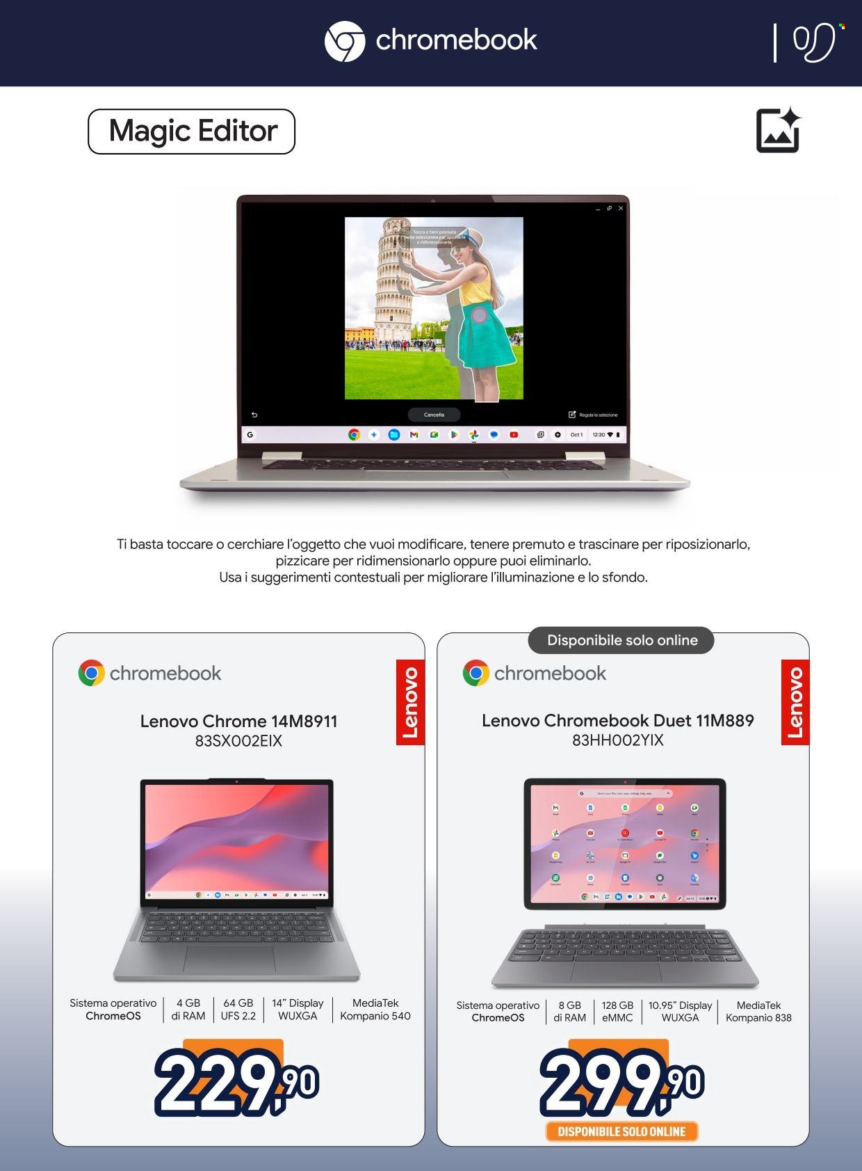 Volantino UNIEURO - Speciale Chromebook