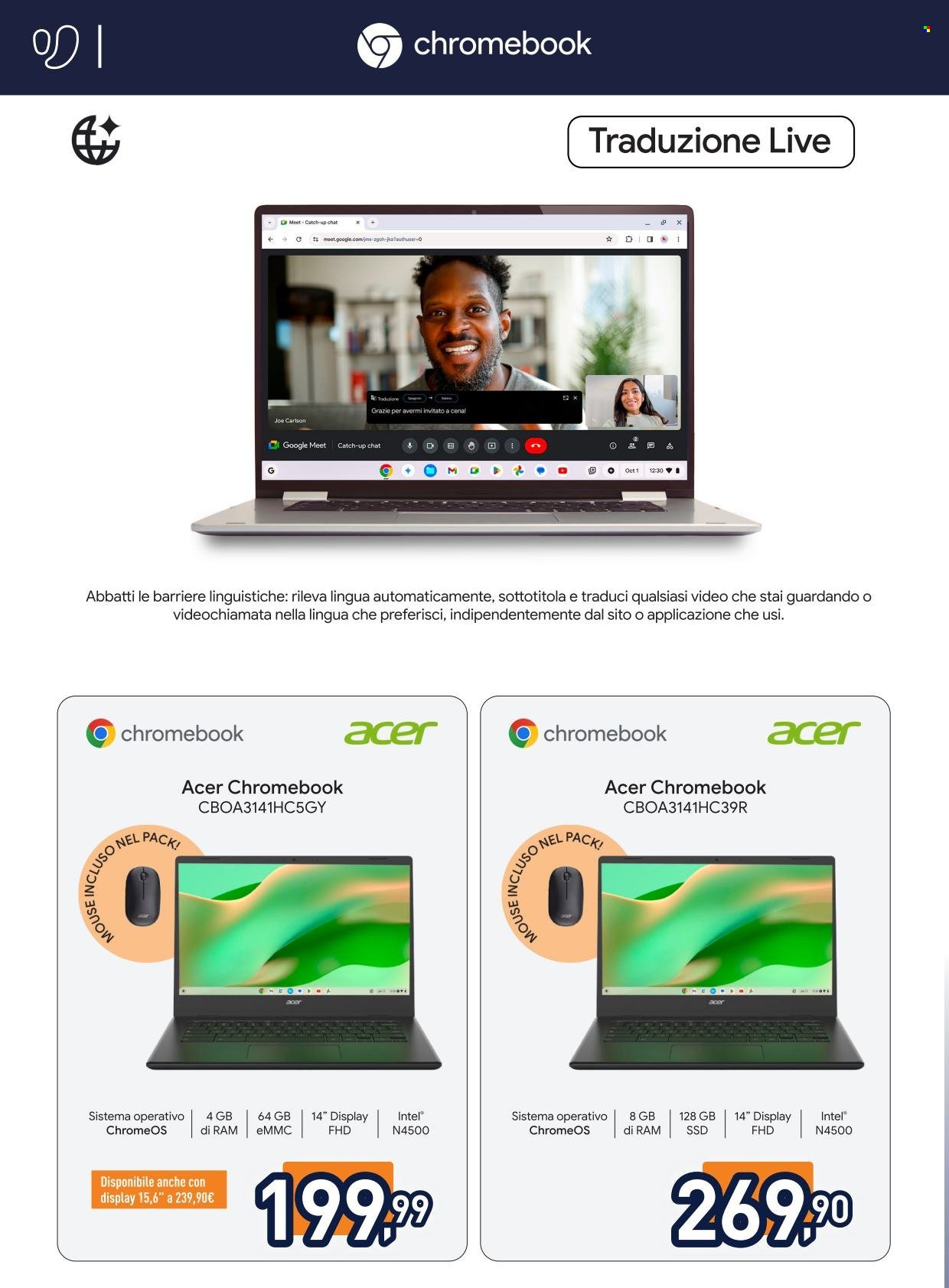 Volantino UNIEURO - Speciale Chromebook