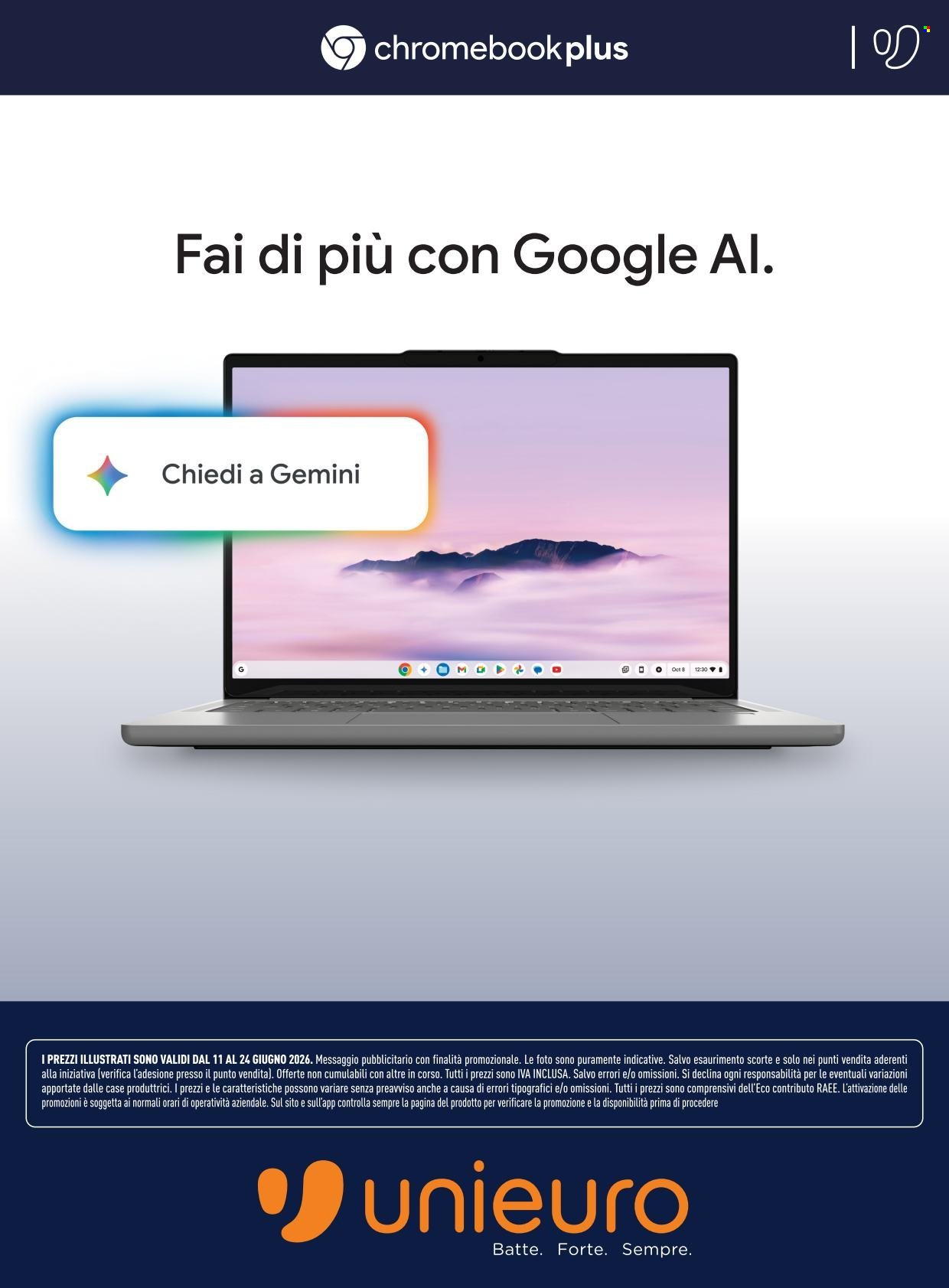 Volantino UNIEURO - Speciale Chromebook