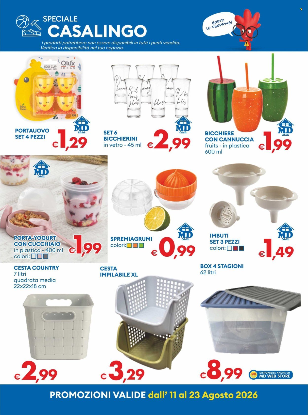 Volantino MD DISCOUNT - Da martedì 11 2026