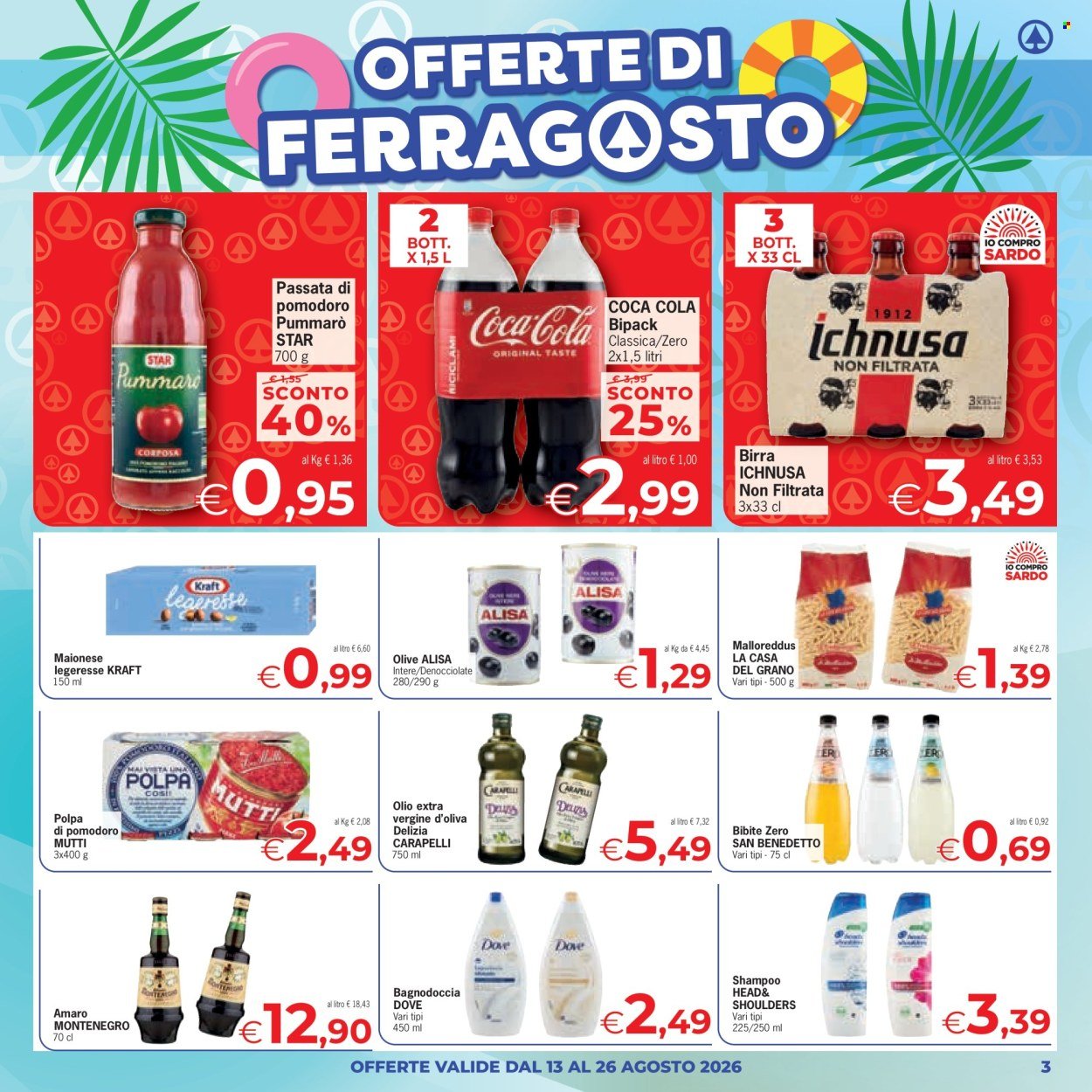 Volantino EUROSPAR - Offerte di Ferraosto