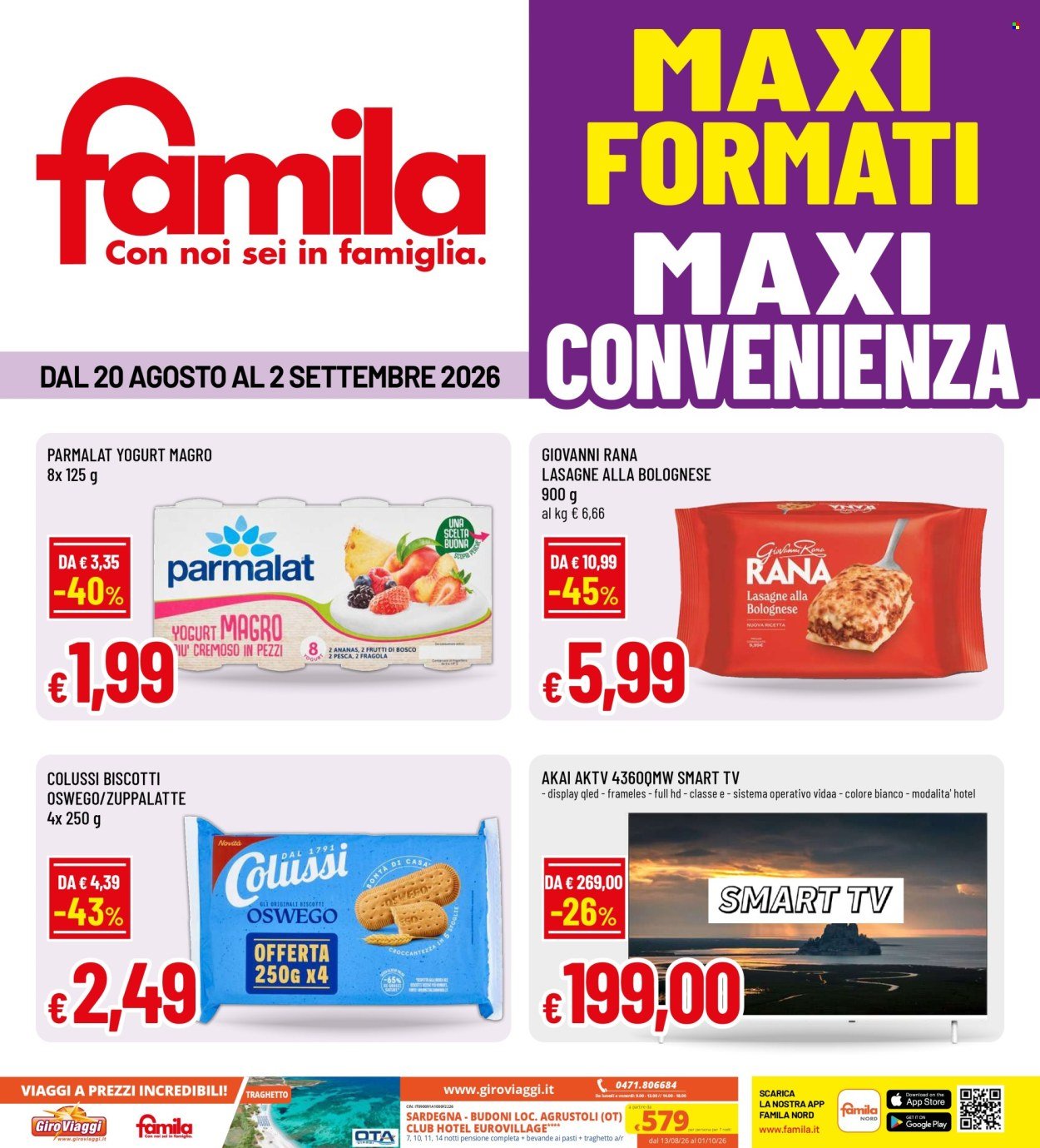 Volantino FAMILA - MAXI FORMATI MAXI CONVENIENZA