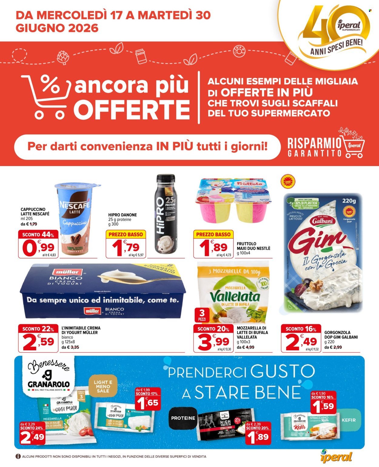 Volantino IPERAL - Ancora più offerte