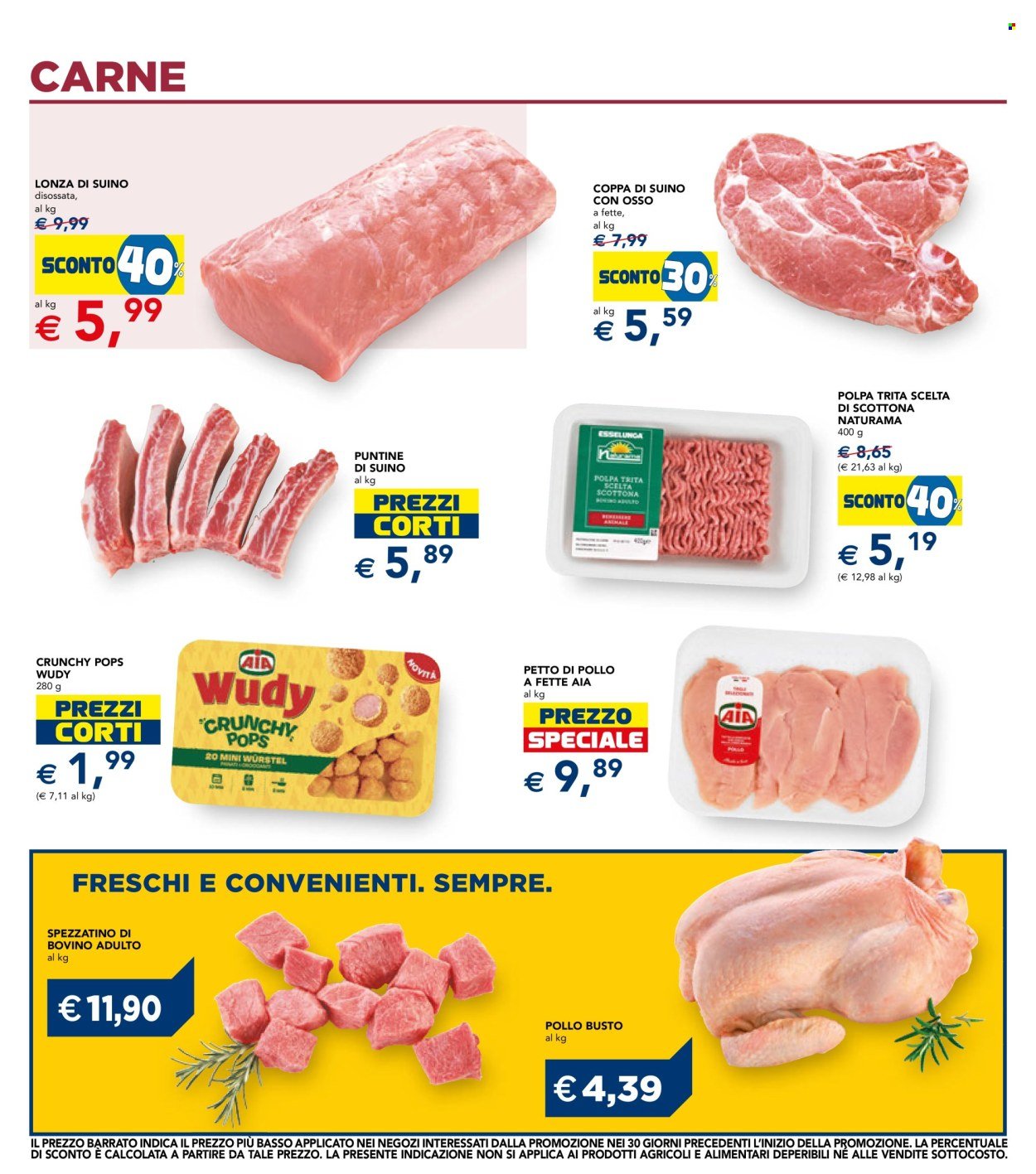 Volantino ESSELUNGA - Offerte d'Autunno